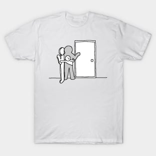 Knock knock who's there? T-Shirt